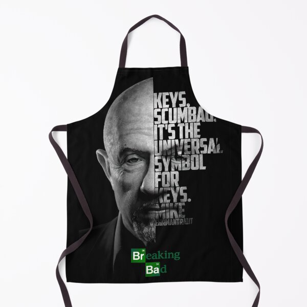 Item preview, Black and white Mike Ehrmantraut, Breaking Bad, Better Call Saul quote. designed and sold by Enea Kelo.