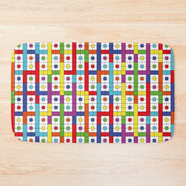 Item preview, Constructivist Plaid designed and sold by Colour Angel by KV.