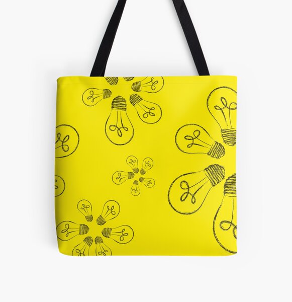 Always Yellow Merch 2 All Over Print Tote Bag