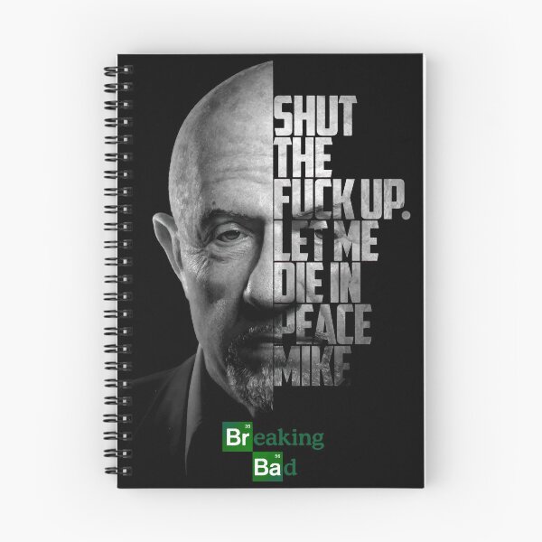 Item preview, Black and white Mike Ehrmantraut, Breaking Bad, Better Call Saul quote. designed and sold by Enea Kelo.