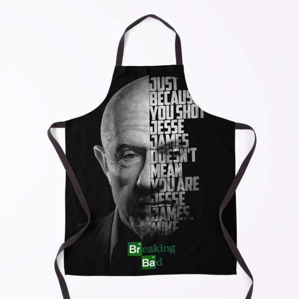Item preview, Black and white Mike Ehrmantraut, Breaking Bad, Better Call Saul quote. designed and sold by Enea Kelo.