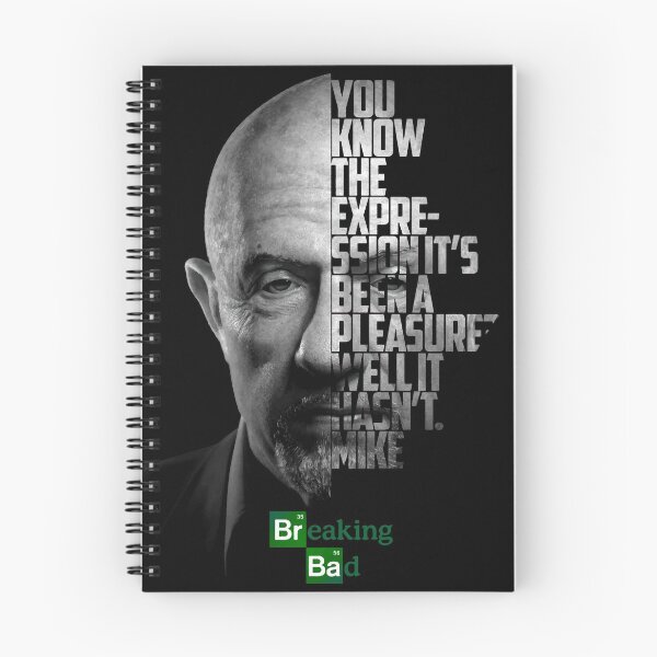 Item preview, Copy of Black and white Mike Ehrmantraut, Breaking Bad, Better Call Saul quote. designed and sold by Enea Kelo.
