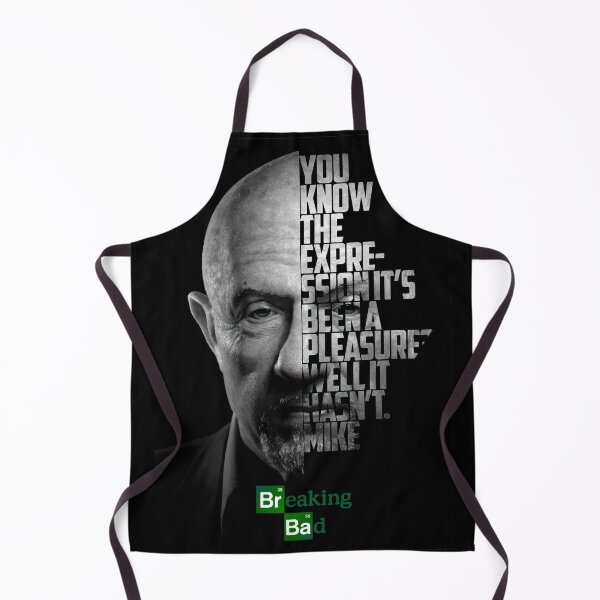 Item preview, Copy of Black and white Mike Ehrmantraut, Breaking Bad, Better Call Saul quote. designed and sold by Enea Kelo.