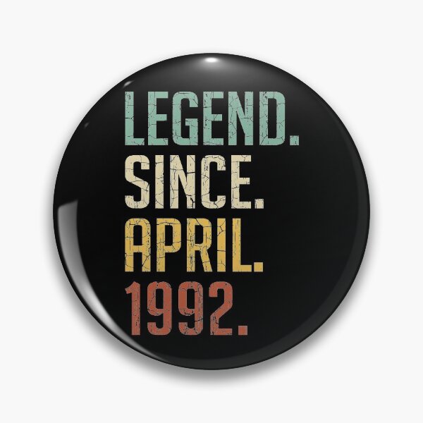 Item preview, Legend Since April 1992 29th Birthday Gift 29 Years Old Vintage April 1992 designed and sold by Takatv.