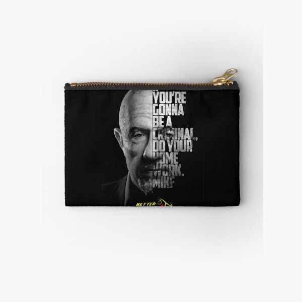 Item preview, Black and white Mike Ehrmantraut, Breaking Bad, Better Call Saul quote. designed and sold by Enea Kelo.