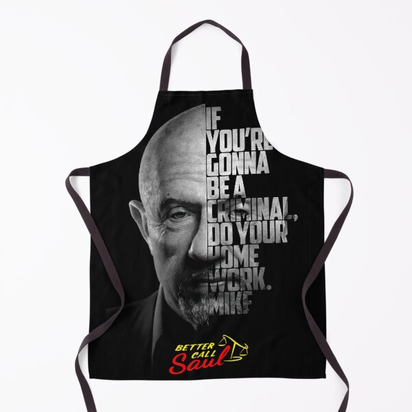 Item preview, Black and white Mike Ehrmantraut, Breaking Bad, Better Call Saul quote. designed and sold by Enea Kelo.