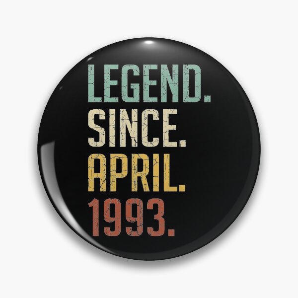 Item preview, Legend Since April 1993 28th Birthday Gift 28 Years Old Vintage April 1993 designed and sold by Takatv.