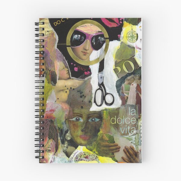 Item preview, La dolce vita (collage and mixed media) designed and sold by Hanski2020.