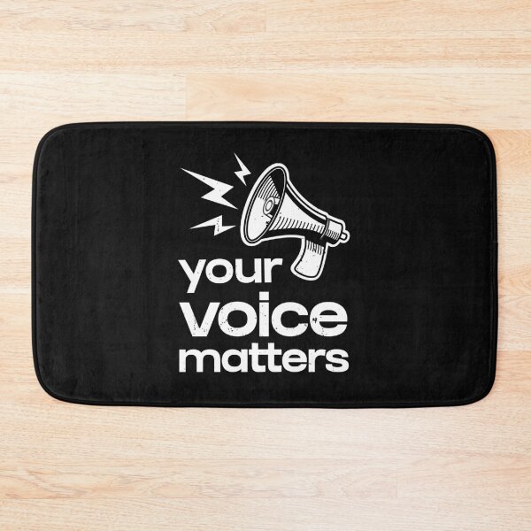 Item preview, Your Voice Matters designed and sold by CG Studio.