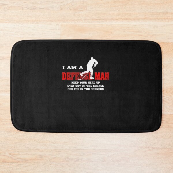 Item preview, Hockey Defense Man designed and sold by Sticker-Tee.