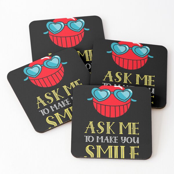 Item preview, Ask me to make you smile  designed and sold by youngdstag.