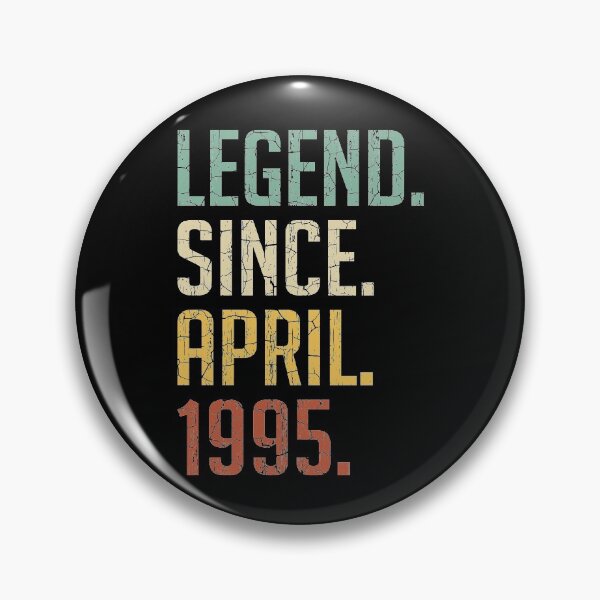 Item preview, Legend Since April 1995 26th Birthday Gift 26 Years Old Vintage April 1995 designed and sold by Takatv.