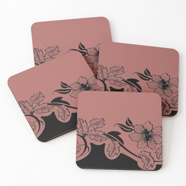 Item preview,  COLOUR OF THE YEAR 2015 | MARSALA | PATTERN DESIGN | MARSALA FLOWERS GRAPHIC designed and sold by ozcushionstoo.