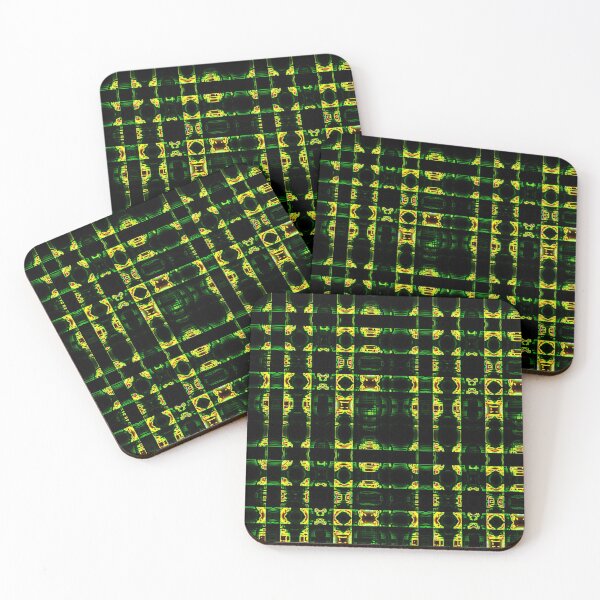 Item preview, Alien Tartan designed and sold by ozcushionstoo.