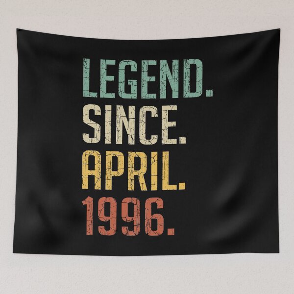 Item preview, Legend Since April 1996 25th Birthday Gift 25 Years Old Vintage April 1996 designed and sold by Takatv.