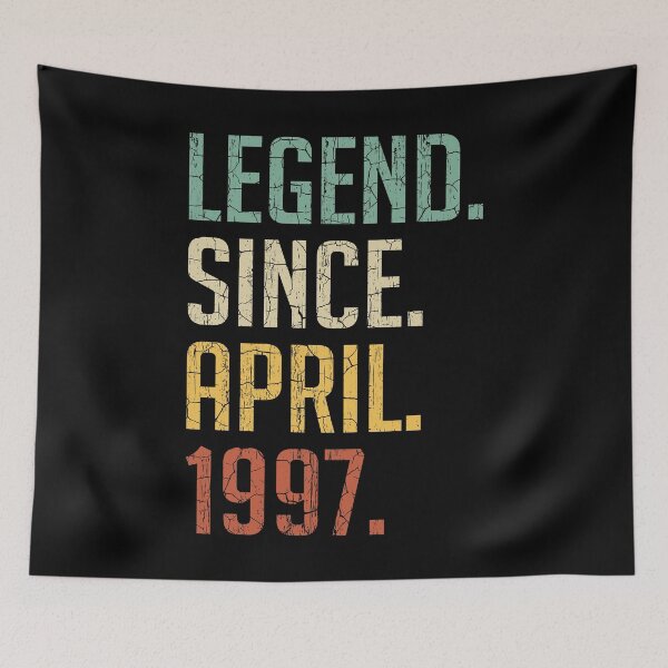 Item preview, Legend Since April 1997 24th Birthday Gift 24 Years Old Vintage April 1997 designed and sold by Takatv.