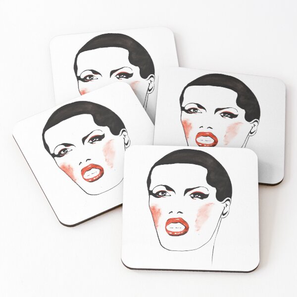 Item preview, Grace Jones portrait designed and sold by Perochan.