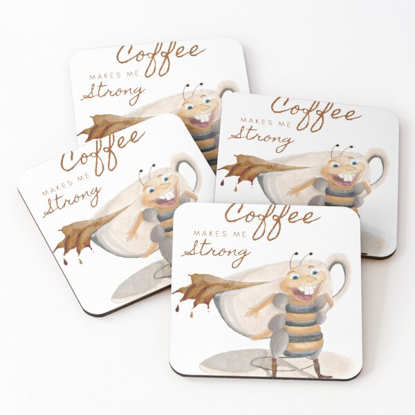 Item preview, Coffee makes me strong designed and sold by C-ArtistStella.