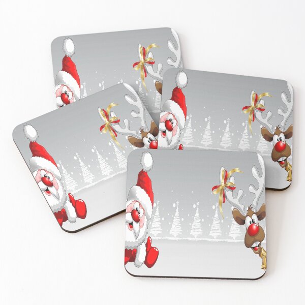 Item preview, Santa Claus and Rudolf designed and sold by customgiftstore.