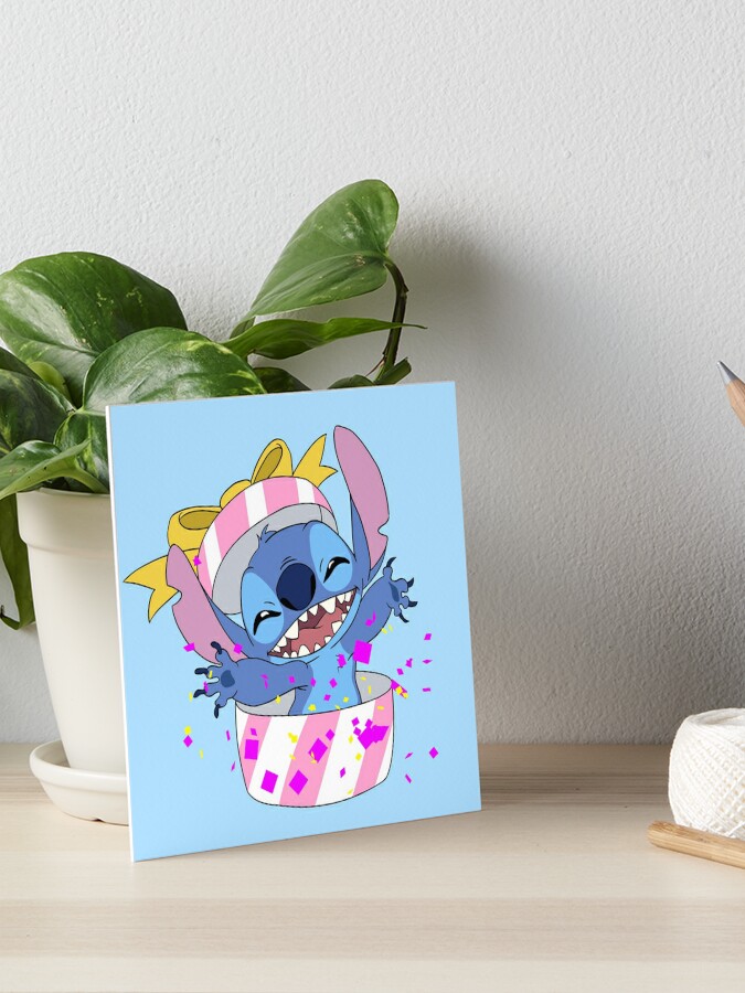 Stitch Surprise - Stitch - Posters and Art Prints