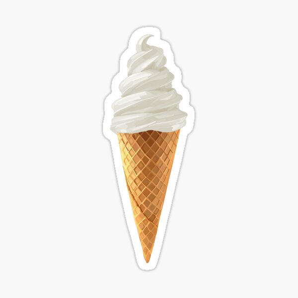 Item preview,  Soft Serve Vanilla Ice Cream Cone designed and sold by Deborah Camp.