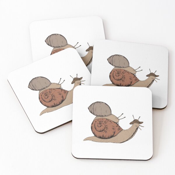 Item preview, Cowboy snail designed and sold by Rain Richardson.