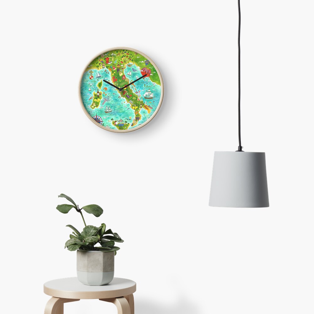 Item preview, Clock designed and sold by Jiska-de-Waard.