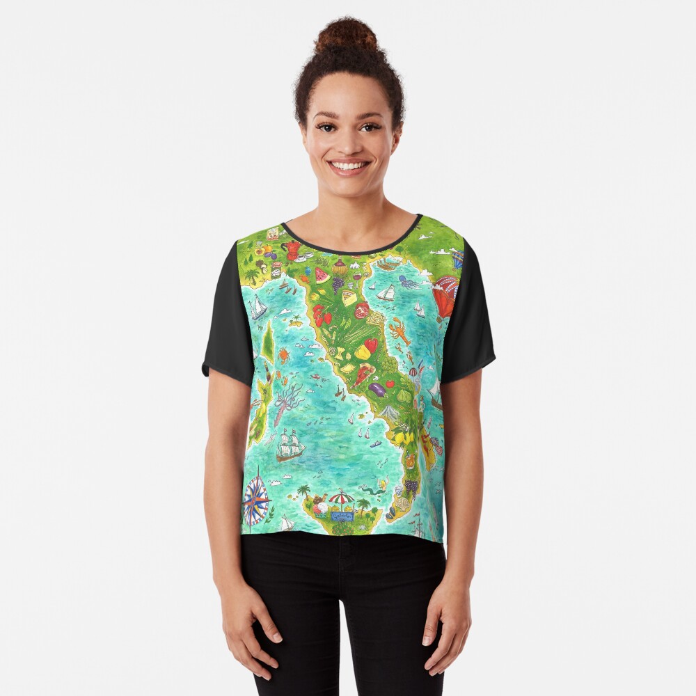 Item preview, Chiffon Top designed and sold by Jiska-de-Waard.