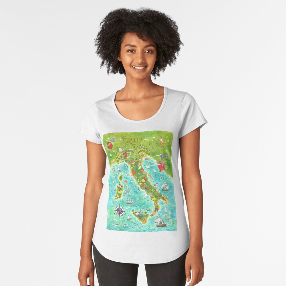 Item preview, Premium Scoop T-Shirt designed and sold by Jiska-de-Waard.