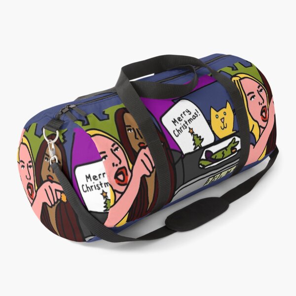 Item preview, Woman Yelling at Cat Memes Merry Christmas designed and sold by ellenhenry.