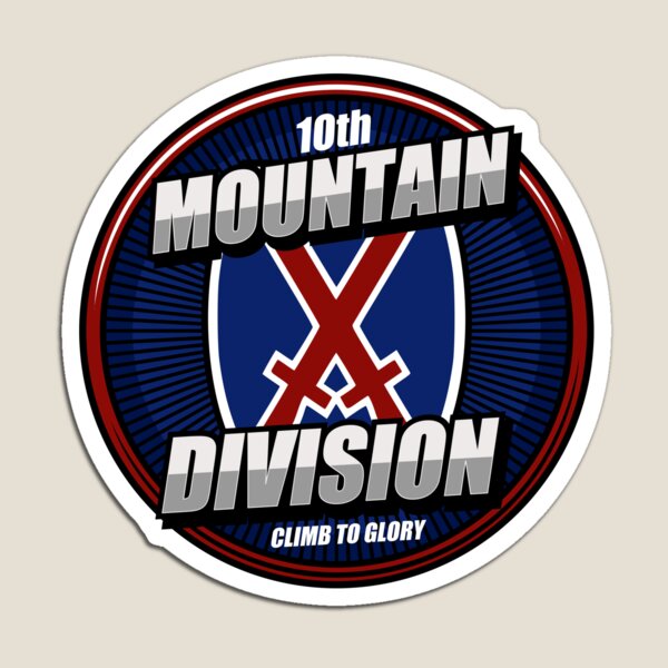 10th Mountain Division Magnet