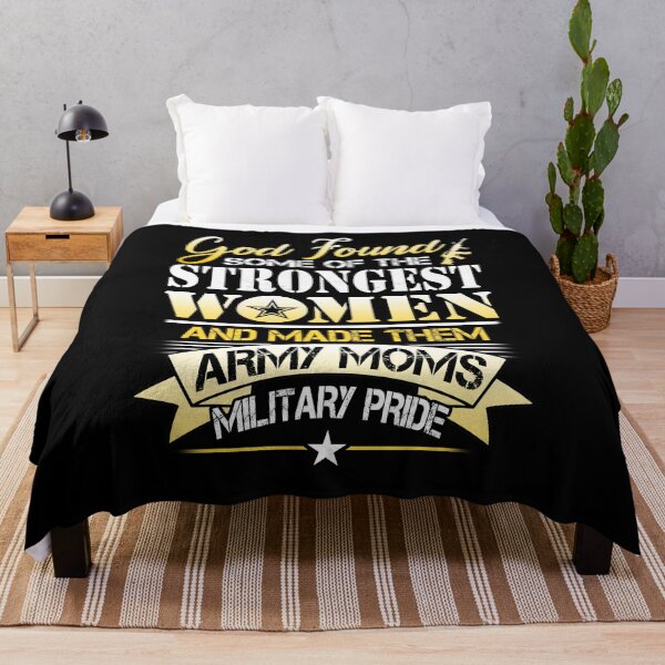 Item preview, Proud Army Mom- God Found Some of The Strongest Women And Made Them Veterans Day designed and sold by Simeon Dorelus.