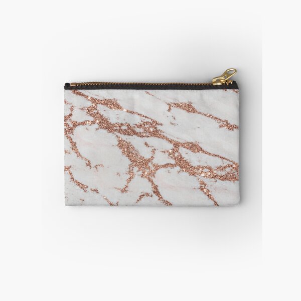 Item preview, Glitter Rose Gold Marbled Pattern designed and sold by WOW TeesAndThings.