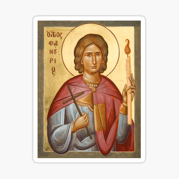 St Phanourios Sticker