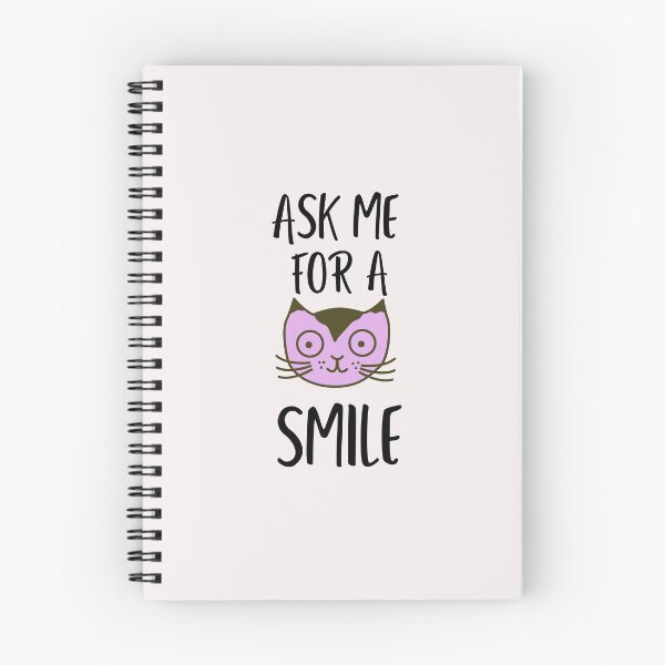 Item preview, Ask me to make you smile - Funny Cat designed and sold by youngdstag.