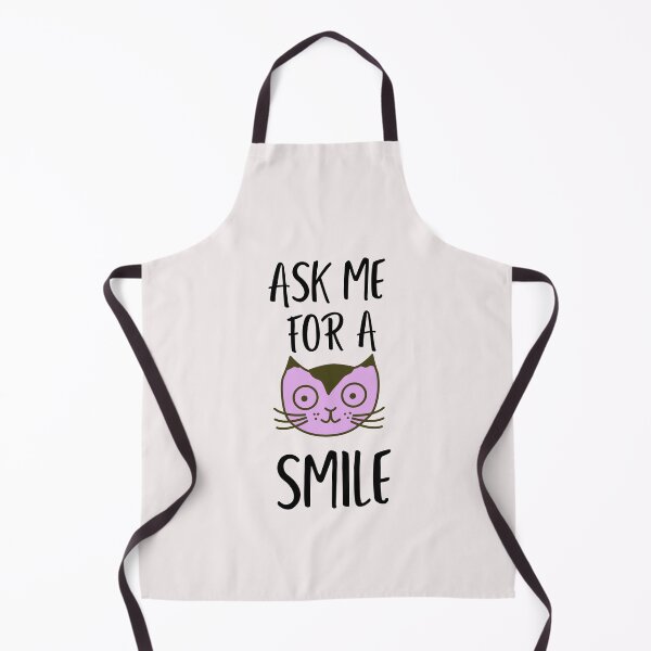Item preview, Ask me to make you smile - Funny Cat designed and sold by youngdstag.