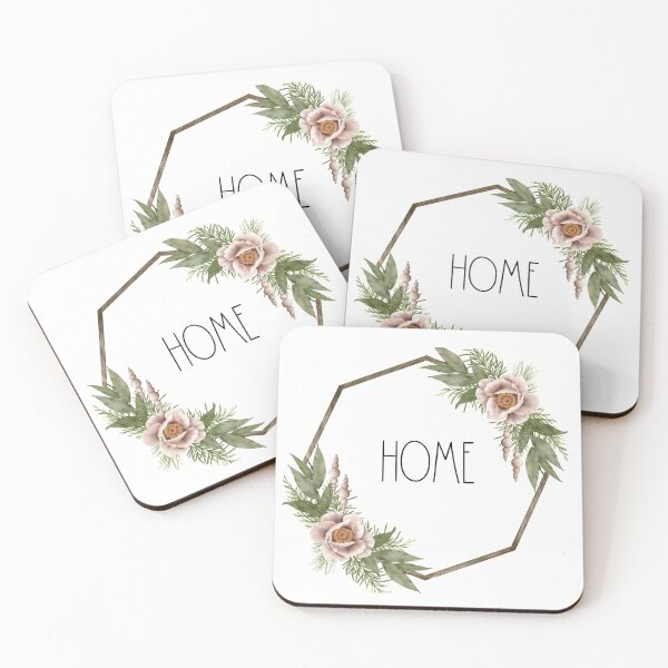 Item preview, Boho "Home" Art designed and sold by BlushPearls.