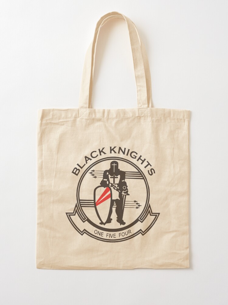 Alternate view of Model 44 - Black Knights Tote Bag