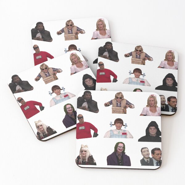 Item preview, The Office Halloween Sticker Pack - Characters Cast Costume Funny Meme Fan Joke Gift designed and sold by qualityprinting.