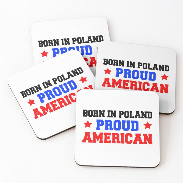 Item preview, Born In Poland Proud American designed and sold by jaycartoonist.