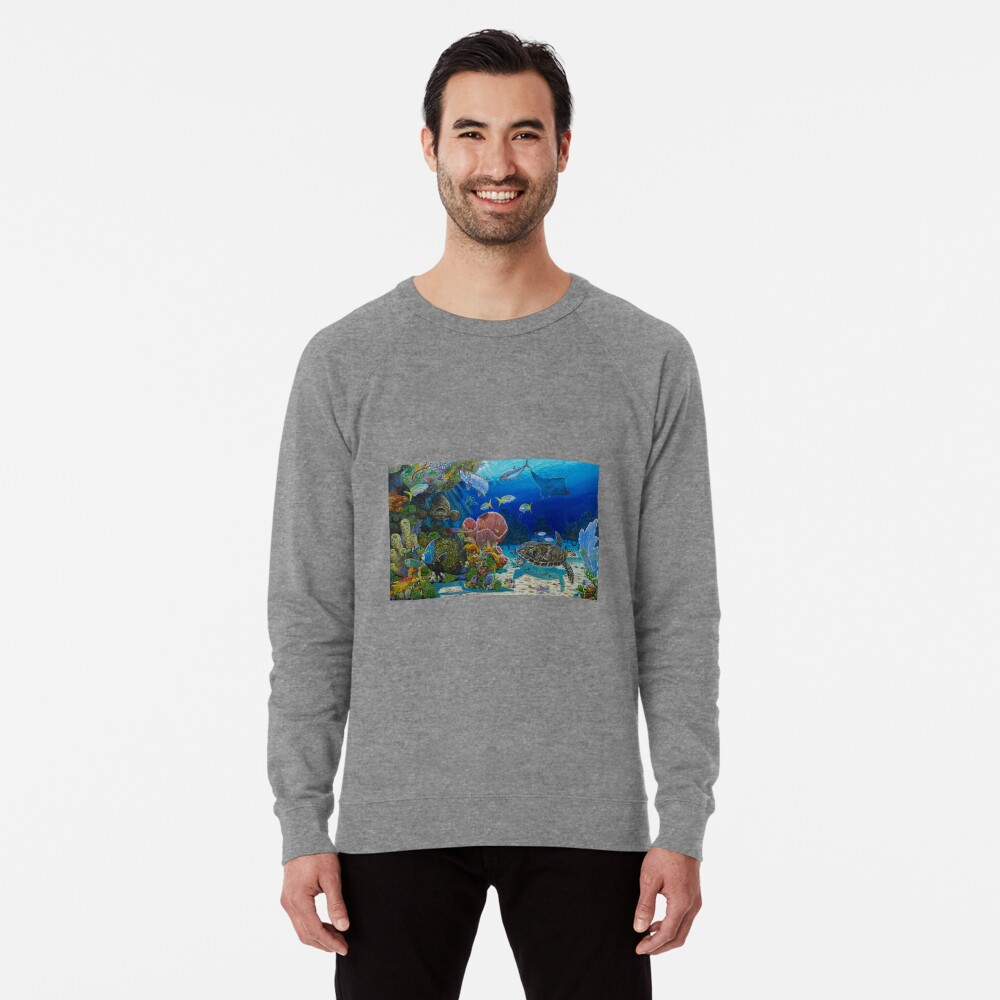Item preview, Lightweight Sweatshirt designed and sold by Bluemarlin.