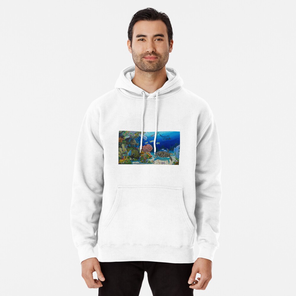 Item preview, Pullover Hoodie designed and sold by Bluemarlin.