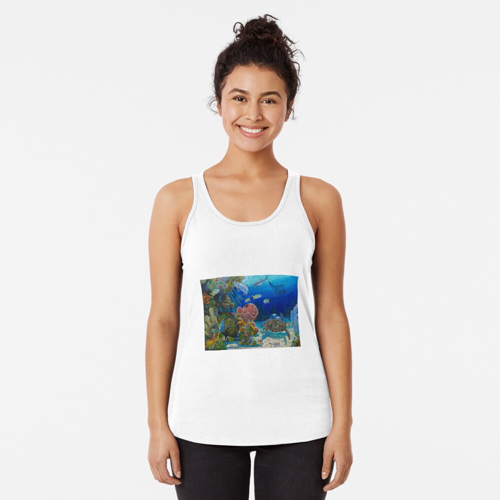 Item preview, Racerback Tank Top designed and sold by Bluemarlin.