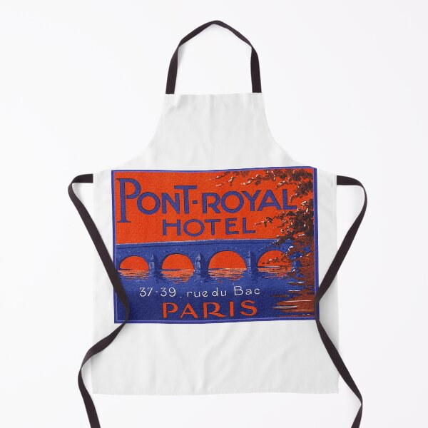 Item preview, France - Paris - Pont Royal - Vintage Luggage Label designed and sold by imageresource.