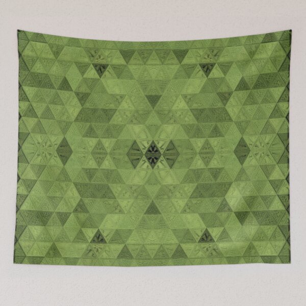 Item preview, Pastel Green Geometrical Pattern designed and sold by Pretty-Bird.