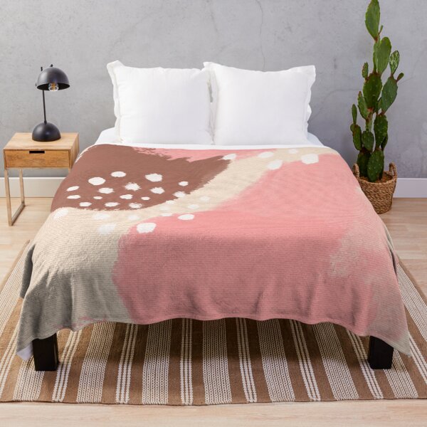 Artikelvorschau, Abstrakte Illustration drucken rosa beige Textur entworfen und verkauft von Alillluna.