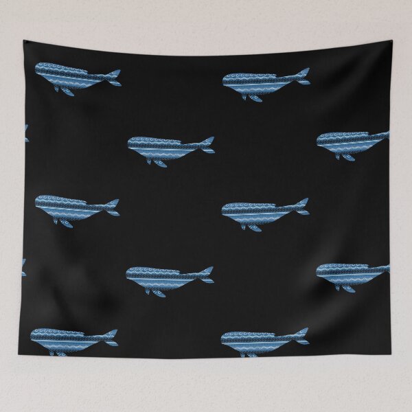 Item preview, Whale Pattern designed and sold by VibrantGifts.