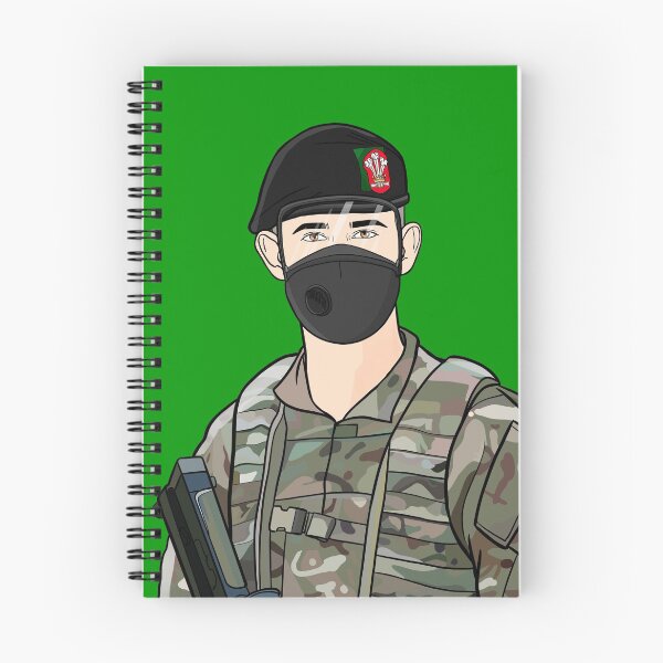 Item preview, Lockdown Soldier - Green Background designed and sold by craig61.