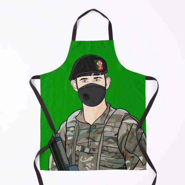 Item preview, Lockdown Soldier - Green Background designed and sold by craig61.