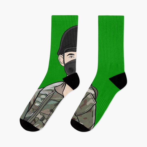 Item preview, Lockdown Soldier - Green Background designed and sold by craig61.